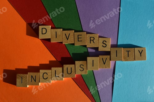 Preview: Diversity, Inclusivity, words as banner headline