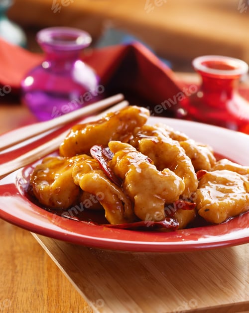 Preview: Chinese food -General Tso's chicken.