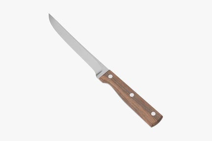 Preview: Classic Kitchen Knife with Wooden Handle