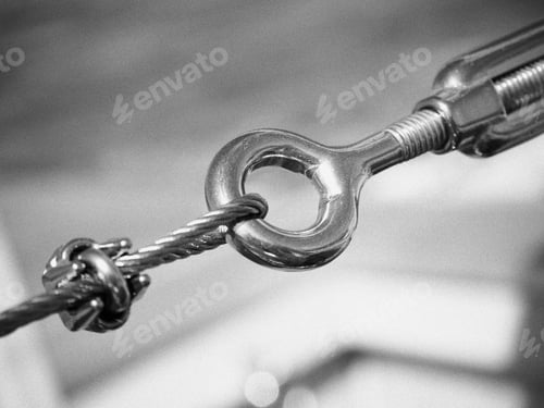 Preview: Close up of metal wire