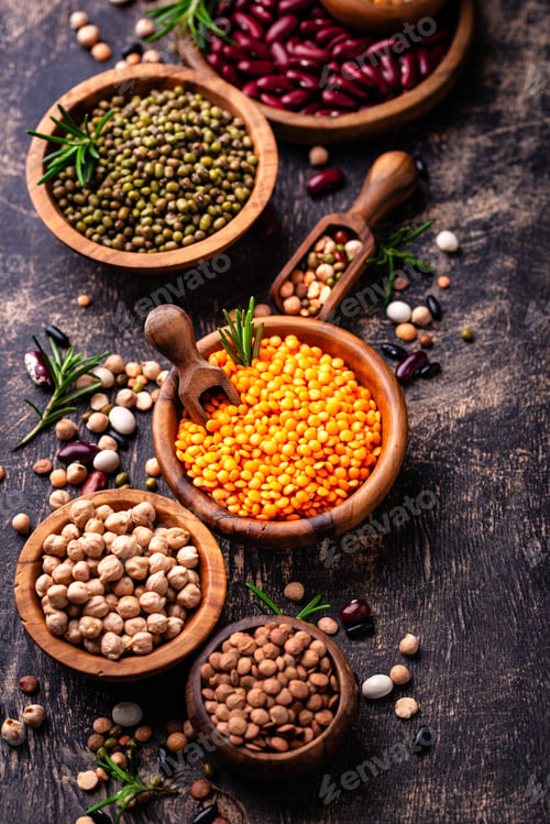 Preview: Beans, lentils, soybean, pea and chickpea