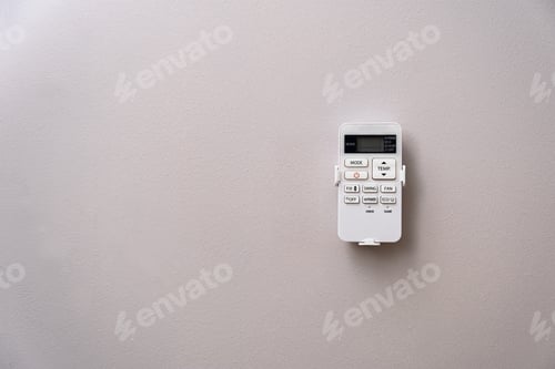 Preview: air conditioning, temperature control with remote control, cooling