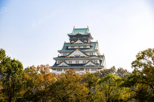 Preview: Autumn scenery of Osaka Castle