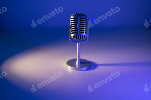 Preview: Retro microphone