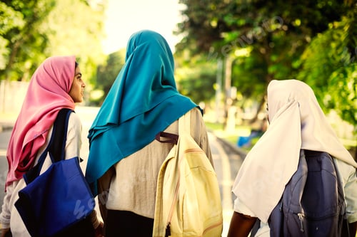 Preview: Group of Muslim women having a great time