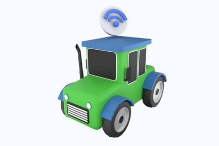 Preview: Autonomous Tractor Mode 3D Icon
