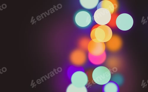 Preview: Decoration bokeh glitters background, abstract shiny backdrop with circles,modern design