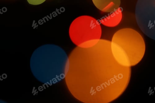 Preview: Blurred Bokeh Of Christmas Light For Background