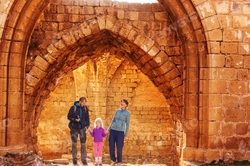 Preview: Family in old town