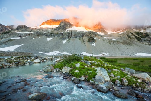 Preview: Creek in mountains