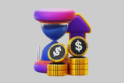 Preview: Money growth time investment asset