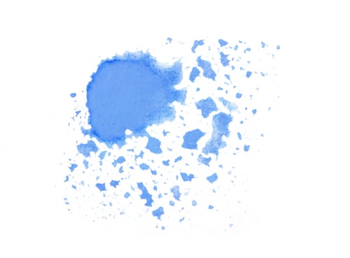 Preview: Blue Marker Paint Texture Isolated On White Background. Blue Paint Stroke. Pattern, Texture Of