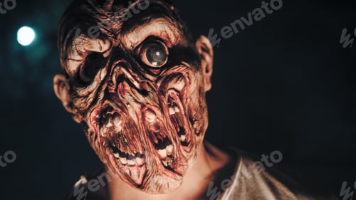 Preview: Horror halloween monste mask