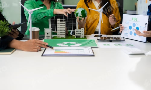 Preview: Renewable energy-based green businesses and global warming.