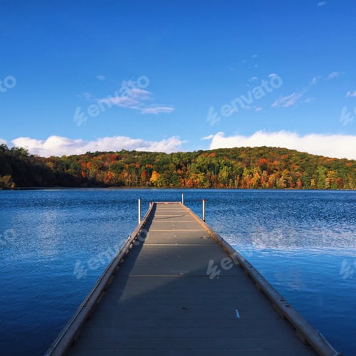Preview: Fall foliage on the lake