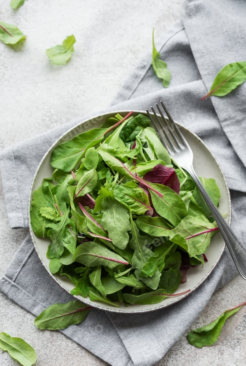 Preview: Mix salad leaves
