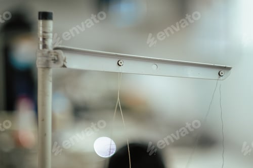 Preview: Closeup of an overlock machine