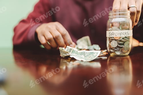 Preview: Saving Money in a Jar at Home