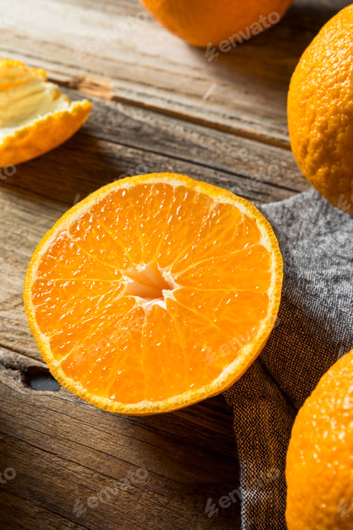 Vorschau: Frische rohe Sumo-Orangen