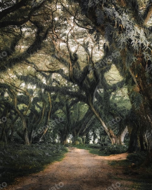 Preview: Cypress tree tunnel in East Java