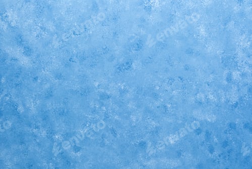 Preview: Textured blue plaster wall with soft cloud-like surface pattern