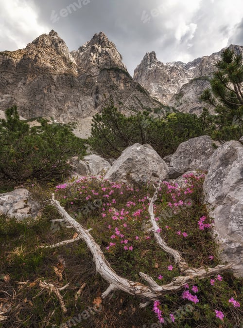 Preview: Beautiful scenery in the mountains of Julian Alps