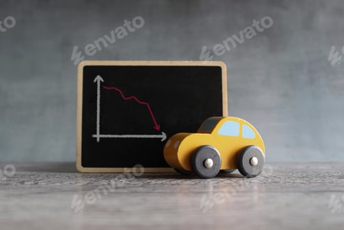 Preview: Car rental dealer decrease lost sales concept.