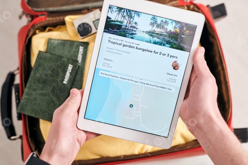 Preview: Planning perfect vacation in bungalow
