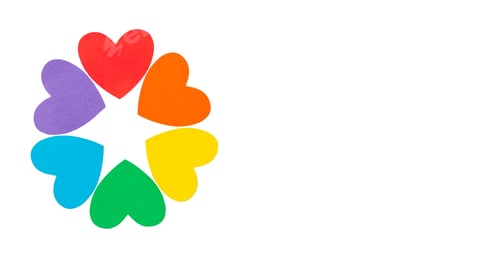 Preview: Heart in circle, gay pride