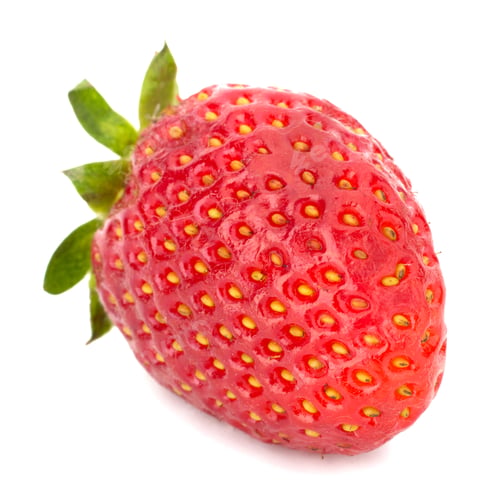 Preview: Strawberry isolated on white background