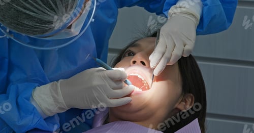 Preview: Woman undergo dental scaling treatment