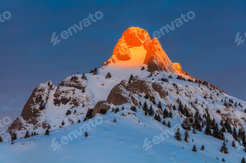 Preview: sunrise in Ciucas Mountains, Romania