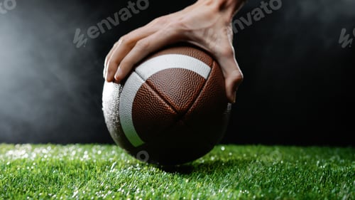 Preview: player showing the determination after a touchdown