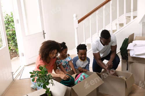Preview: Family moving in to a new home
