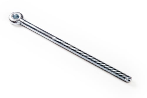 Preview: steel screws on a white background