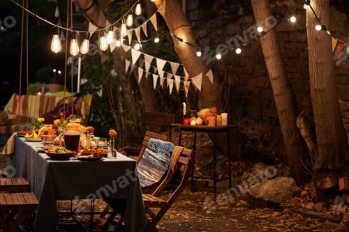 Preview: Festive table for celebration mexican holiday