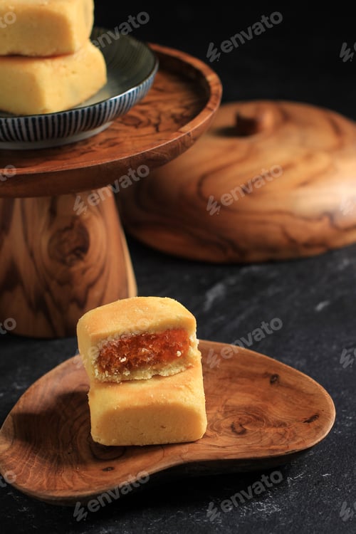 Preview: Taiwan Pineapple Cake Pastry, Taiwanese Famous Sweet Delicious Dessert Food