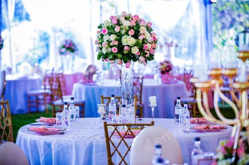 Preview: Wedding Decoration Decor Floral flowers tents stylish ceremony celebrations style