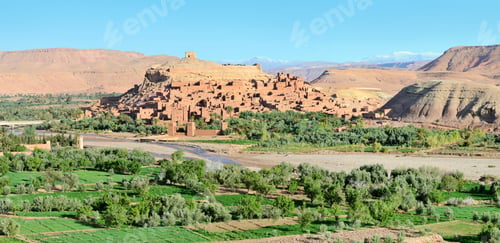 Preview: Panorama of fortified city in Morocco