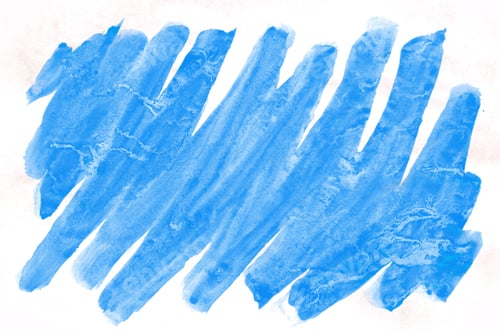 Preview: Colorful blue green turquoise watercolor wet brush paint liquid background for wallpaper, card