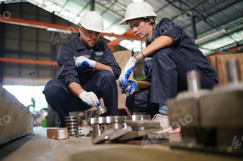 Preview: Worker in metal industry