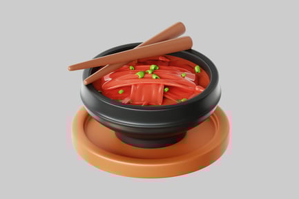 Preview: Bowl of kimchi noodles