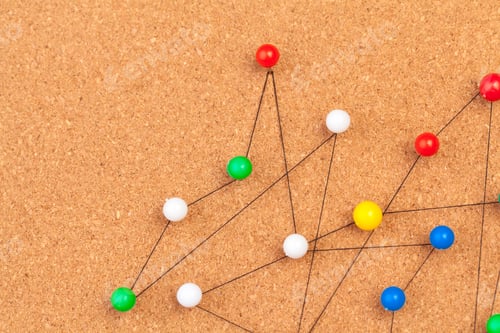 Preview: pins connected creating a network