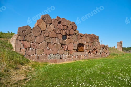 Preview: The area where the Russian fortress Bomarsund was located on the Aland Islands.