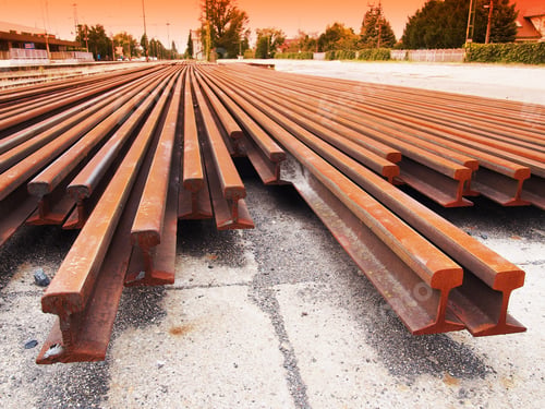 Preview: Stacked Rusty Rails