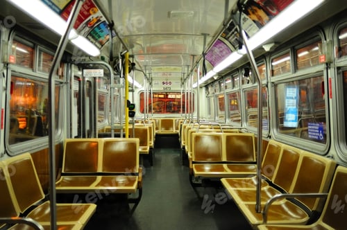 Preview: Shot of Empty Subway Car