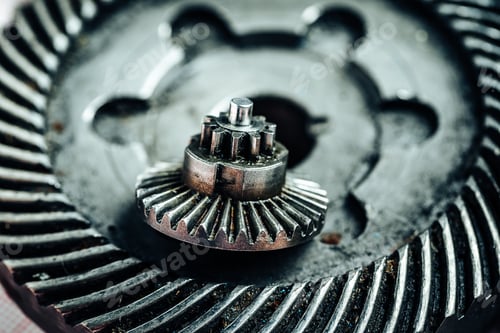 Preview: Gears from an old industrial machine