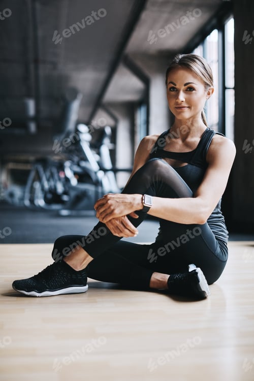 Preview: Looking forward to her workout