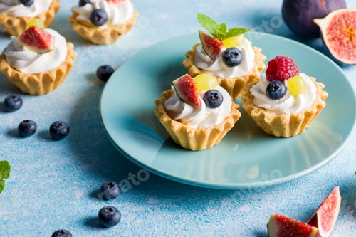 Preview: Shortbread fruit basket