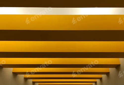 Preview: Yellow ceiling in Fort Worth museum of science and history